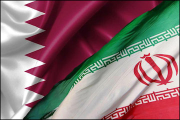 پرچم ایران و قطر
