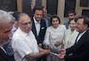 دیدار وزیر راه و شهرسازی با نوادگان علامه اقبال لاهوری و رئیس دانشگاه هنر پاکستان