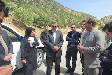 بهسازی و تعریض جاده ارغوان شهر ایلام  بازديد