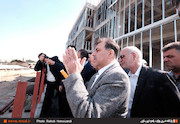 بازدید وزیر راه وشهرسازی از بیمارستان های در حال ساخت شهر قدس و ملارد