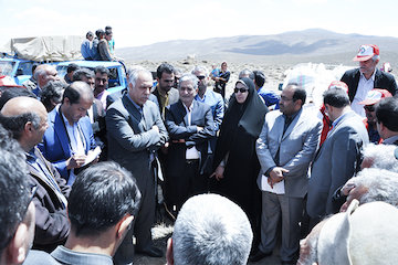 آغاز عملیات اجرایی پروژه راه روستایی هونجان - گرموك بازدید