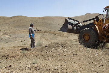 رفع تصرف حدود ۳۰ هزار مترمربع از اراضی دولتی در استان اصفهان اراضی دولتی