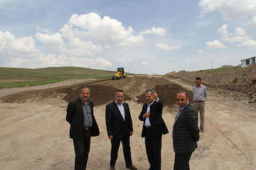 بازدید از محور رضی- امیرکندی در استان اردبیل بازدید