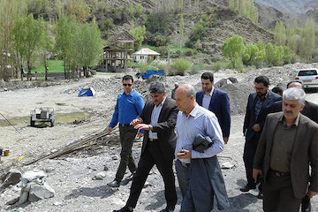 بازدید مدیركل راه و شهرسازی مازندران از راه های ارتباطی شهرستان نور بازدید