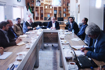 برگزاری اولين جلسه شورای هماهنگی امور راه و شهرسازی جلسه