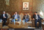 دیدار وزیر راه و شهرسازی با وزیر اقتصاد و تجارت خارجی سوریه