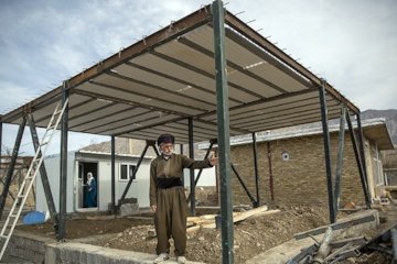 ساخت بیش از ۲۰ هزار واحد مسکونی زلزله زده پایان یافت کرمانشاه