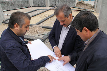 بازدید مدیرکل راه و شهرسازی استان اردبیل از پروژههای اداره عمران و بهسازی بازدید