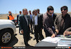 بازدید وزیر راه و شهرسازی از پروژه‌های راهسازی استان گلستان