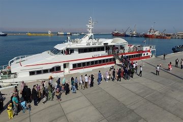 افزایش ۴۷ درصدی تردد گردشگران خارجی به جزایر قشم و هرمز گردشگری دریایی