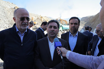 اتمام حفاری دومین تونل آزادراه همت- کرج بازدید