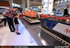 آخرین روز نمایشگاه بین‌المللی حمل‌ونقل ریلی و امضا قرارداد تراورس بتنی در غرفه راه‌آهن