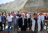  بازدید وزیر راه و شهرسازی از پروژه آزاد راه تهران- شمال