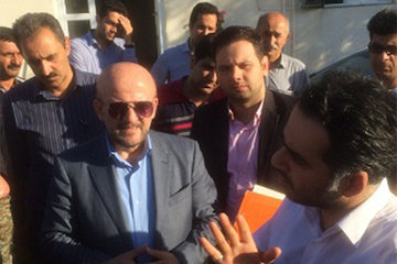 بازدید از روند اجرایی بیمارستان ۲۲۰ تختخوابی امام خمینی بهشهر بازدید