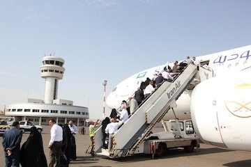 اجرای طرح تحول خدمت رسانی به حجاج در فرودگاه تبريز حجاج تبریز