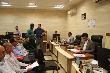 ملاقات مردمی هفتگی در میز خدمت در راهداری هرمزگان ميزخدمت