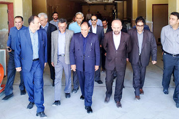 بیمارستان در حال احداث سینای زرند بهمن ماه امسال افتتاح می شود بازدید