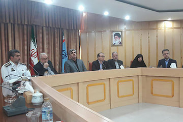 تشریح راهکارهای کاهش تلفات ناشی از حوادث رانندگی  جلسه