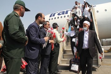انجام شش پرواز بازگشت حجاج به فرودگاه زنجان
 بازگشت حجاج