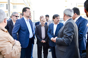 بازدید قائم مقام وزیر راه و شهرسازی از مسکن مهر شاهرود  بازدید