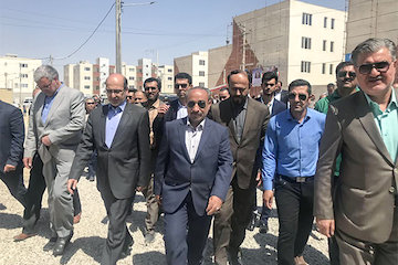 افتتاح ۱۰۱۹  واحد مسکن مهر  در شیروان بازدید