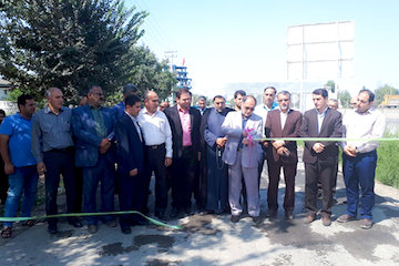 اقدامات اداره راه و شهرسازی شهرستان نکاء- بهشهر- گلوگاه در هفته دولت   افتتاح