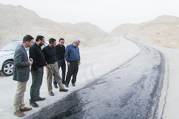 تكمیل واریانت گردنه ترشابه در محور ملكشاهی- مهران تا اربعین بازدید