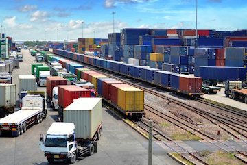 ۱۸ پهنه لجستیکی در اختیار راهآهن/ ایجاد و توسعه مراکز لجستیکی بنادر از اولویتهای راهآهن است لجستیک