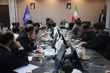 تشکیل نخستین جلسه اتاق فکر صادرات مواد معدنی در بندر شهید بهشتی چابهار جلسه