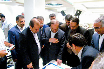 بازديد از محل برگزاری انتخابات هيأت مديره سازمان نظام مهندسی ساختمان استان ایلام  بازدید