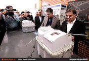 شرکت وزیر راه و شهرسازی در انتخابات نظام مهندسی استان تهران