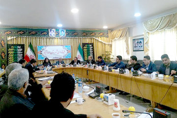 بهسازی و آسفالت راه های روستایی از اهداف راه و شهرسازی همدان جلسه