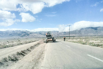 شانه سازی بیش از ۱۰ کیلومتر از محورهای روستایی جاده