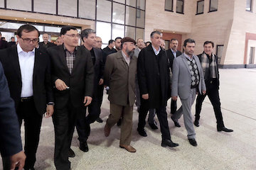 مدرسه ۱۲ کلاسه وکیلآباد ارومیه افتتاح شد بازديد وزير