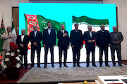 حضور مهندس اسلامی در سفارت ترکمنستان