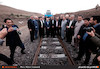 اولین سفر آزمایشی قطار قزوین- رشت با حضور رئیس سازمان برنامه و بودجه -2 