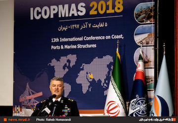 ساخت بزرگترین بندر نیروی دریایی ارتش در جاسک /الحاق یک زیردریایی سبک به ناوگان دریایی کشور سیزدهمین همایش بین المللی ICOPMAS 2018