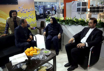 بازدید مدیرعامل ایرانایر از نمایشگاه هوایی ایران نهمين نمايشگاه بينالمللي هوايي ايران در  جزيره كيش