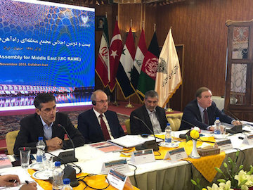 «یک شبکه و یک مدیریت» در راهآهنهای خاورمیانه اجرا شود جلسه