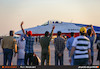 اجرای نمایش‌های هوایی در جریان نهمین نمایشگاه بین‌المللی هوایی ایران