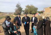 بازدید وزیر راه و شهرسازی از مناطق زلزله زده کرمانشاه