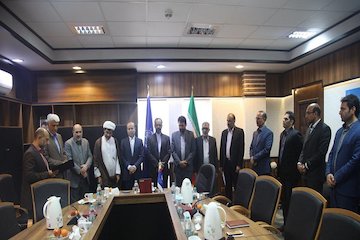 انتصاب مسئول جدید حراست اداره کل بنادر و دریانوردی استان سیستان و بلوچستان جلسه