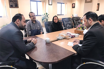 برگزاری ملاقات مردمی مدیرکل راه و شهرسازی خراسان شمالی جلسه