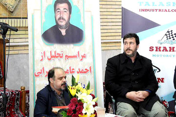 تقدیر از ساربان مسئولیتپذیر در هفته حملونقل احمد عامری