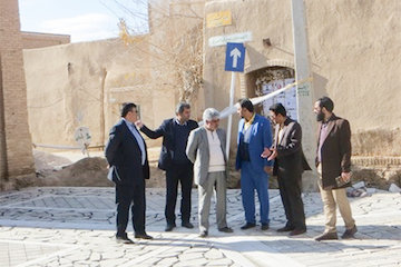 بازدید از پروژهها و طرحهای بازآفرینی شهری شهرستان بشرویه بازدید