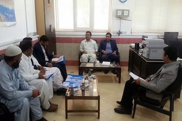 نخستین کارگروه هواشناسی دریایی در چابهار تشکیل شد جلسه