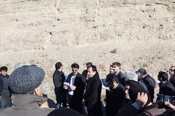 پایش گسل شمال زنجان  بازدید