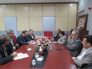 تعامل با دستگاههای خدمات رسان برای رفع موانع و اتمام پروژههای مسکن مهر مازندران جلسه