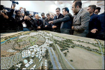 رونمایی از طرح جامع شهر جدید تیس در نمایشگاه مسکن، شهرسازی و بازآفرینی/ شهری هوشمند با اقتصاد پویا و دوستدار محیط زیست رونمایی