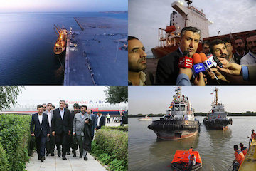 بهرهبرداری از ۸ پروژه سرمایهگذاری با سرمایه ۷۰۰ میلیاردی بخش خصوصی در بندر امامخمینی (ره)/دستیابی ایران به صدور خدمات فنی و مهندسی گزارش آخر هفته